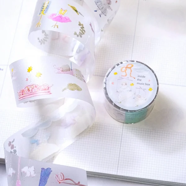 Dodolulu - Washi Tape - Inside the Music Box (PET)