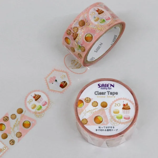 Kamiiso - Washi Tape - Stamp Story - Tea Party