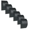 Practo Garden Brievenbussen Montreal mat zwart | Set van 6 stuks